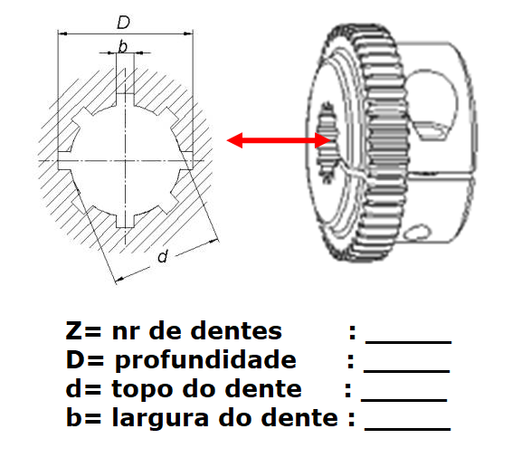 Modelo Desenho Cubo Bowex Estriado