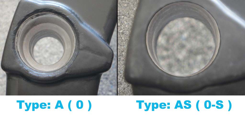 Fixação por PARAFUSOS ou PINOS Centaflex